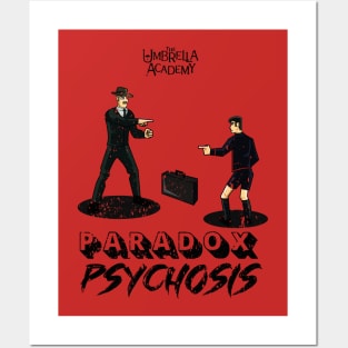 UMBRELLA ACADEMY 2: PARADOX PSYCHOSIS (RED/GRUNGE) Posters and Art